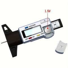 Digital Tyre Tread Depth Gauge Meter Auto Tire Wear Detection Tool