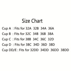 Push Up Adhesive Bra Strapless Scoop Bra Women's Lingerie