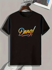 Dang Men's Graphic T-shirt for Summer