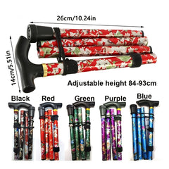 Foldable Adjustable Telescopic Walking Sticks