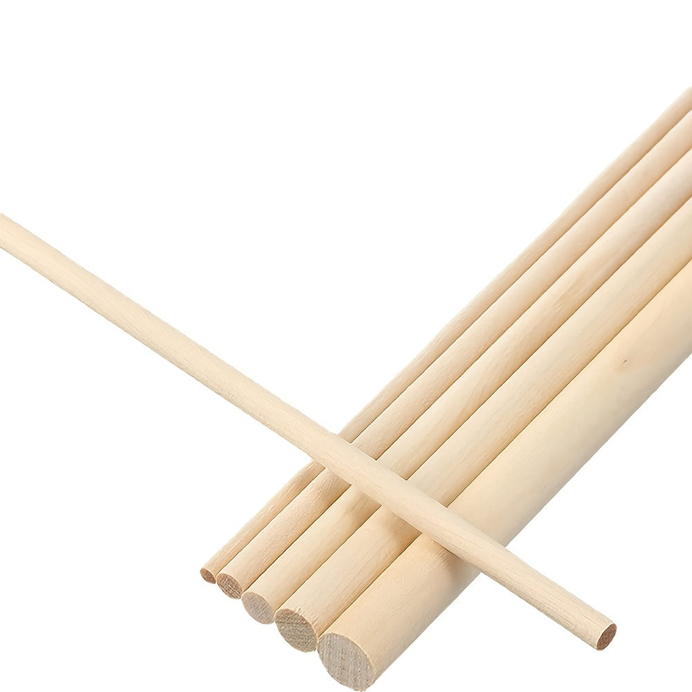 50pcs Birch Wooden Stick Combination Set DIY Building Model Material