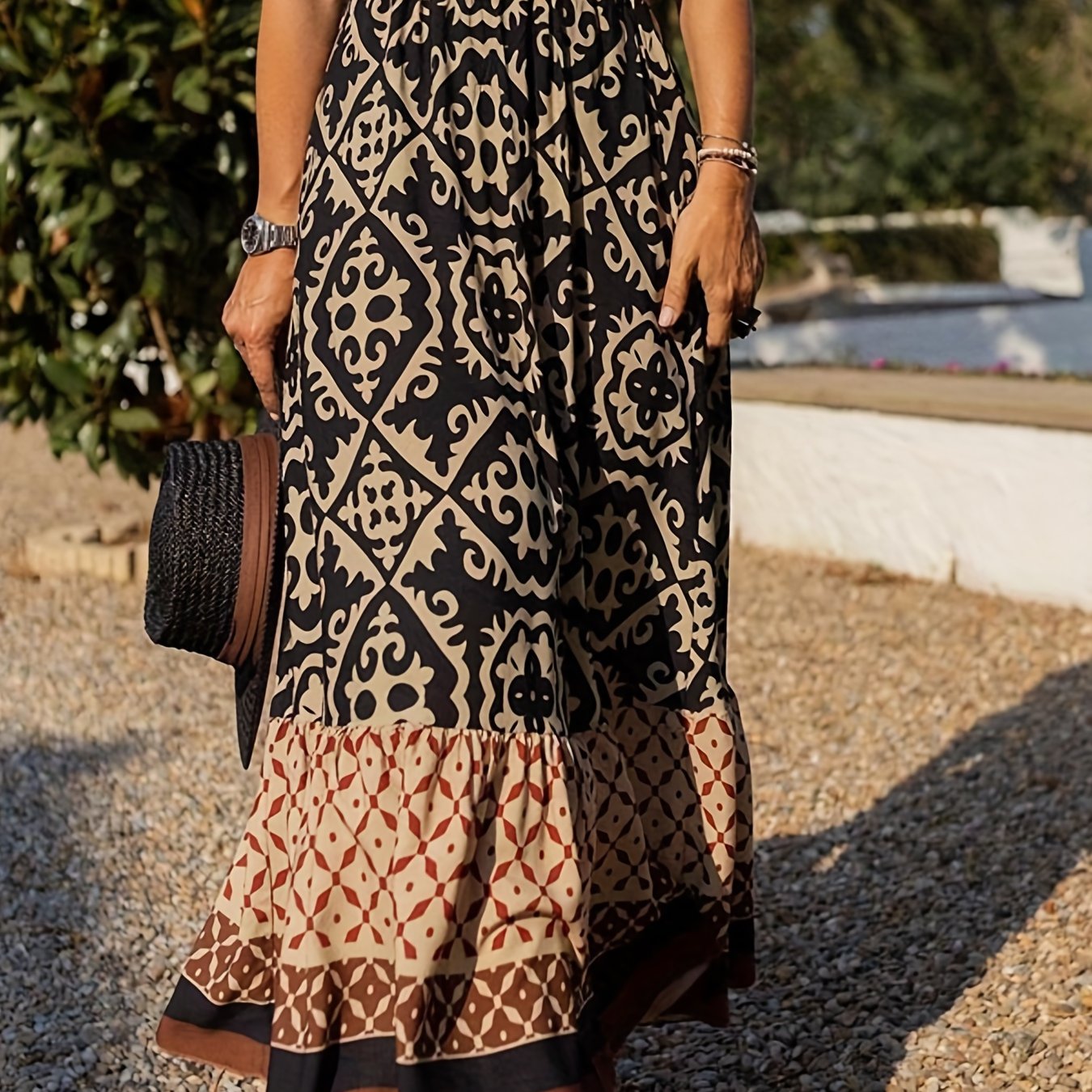 Boho Holiday Skirt for Spring & Summer Women's Clothing