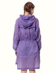 Women's Sun Protection Hooded Jacket Lightweight Outwear Coat