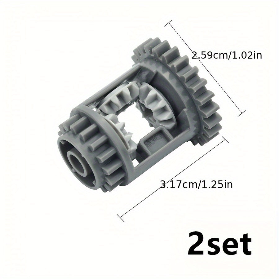 High Tech Gear Wheels Building Blocks Set