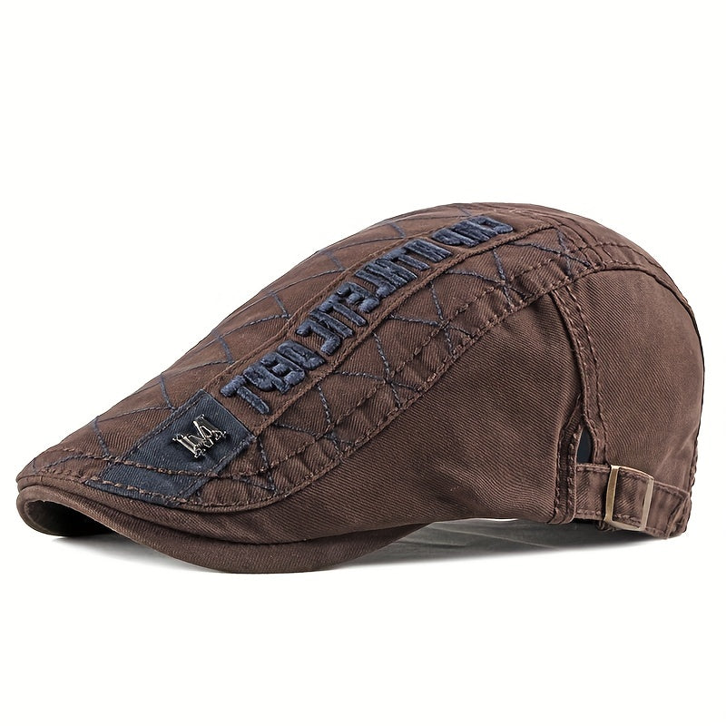 Plain Colours Beret Flat Golf Cap Artist Hat