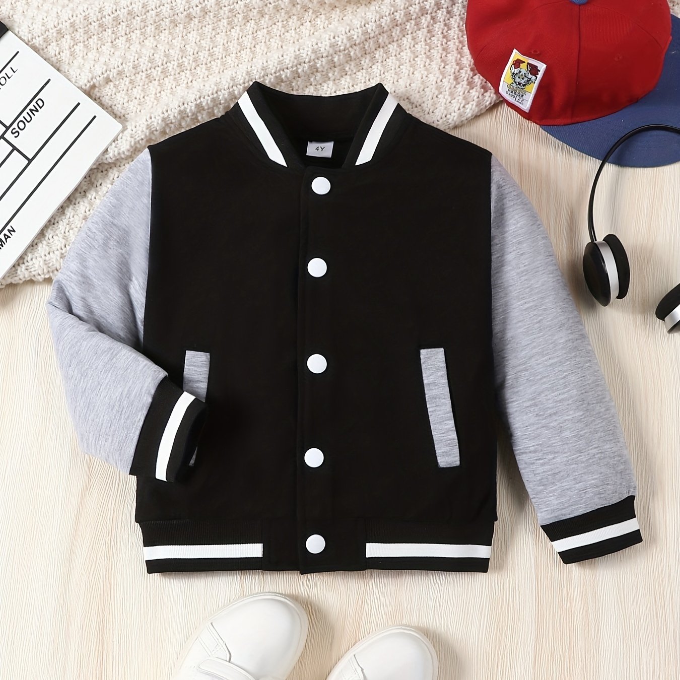 Toddler Varsity Jacket for Boys & Girls