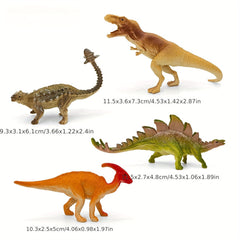 8pcs Dinosaur Toy Set Realistic PVC Models Brachiosaurus T Rex Stegosaur