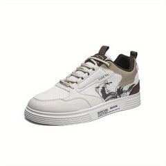 Men's Breathable Lace Up Sneakers Casual Outdoor Walking Shoes