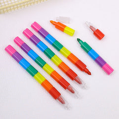 6pcs Crayons Colored Pencils School Supplies Kids Birthday Party Favors