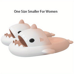 Shark Slippers Gradient Cloud Slides For Men Women Couple