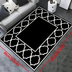 Outdoor Indoor Area Rugs Floor Mat Anti-slip Rubber Backing