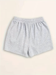 Cartoon Cat Print Elastic Waist Home Wear Shorts