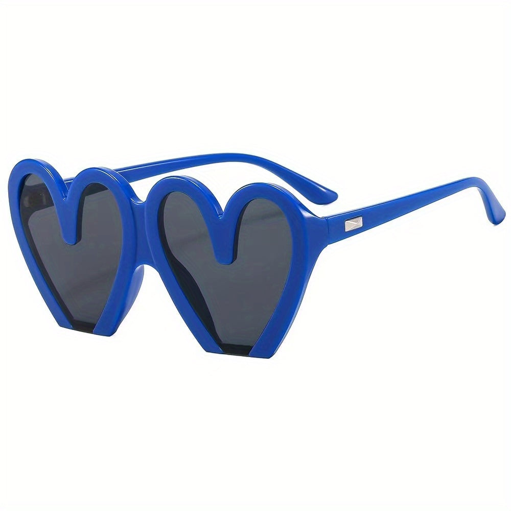 Y2K Heart Sunglasses UV400 for Women Men