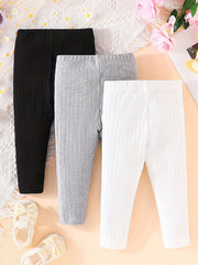 Kids Leggings Soft Knitted Pants for Girls