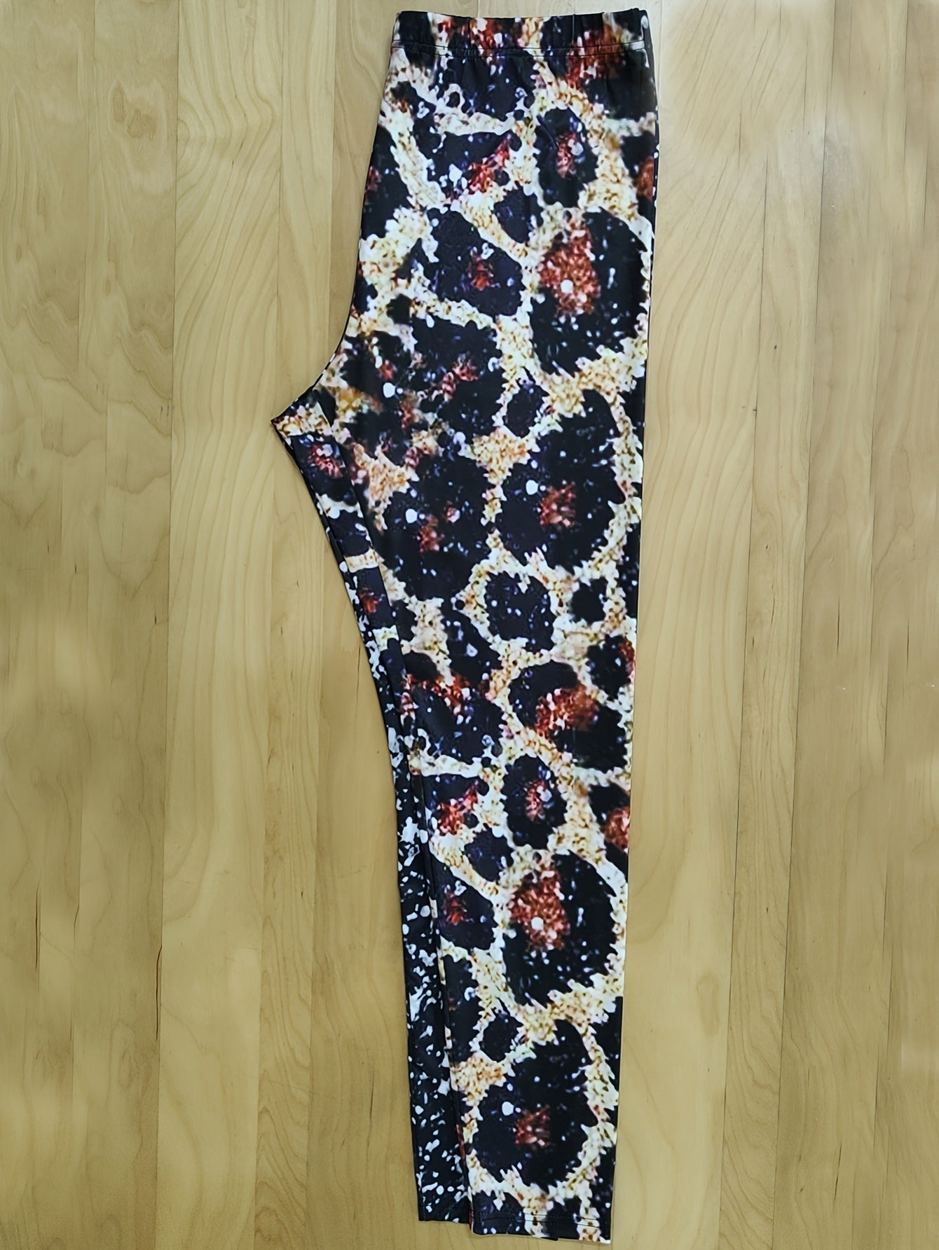 Leopard Print High Stretch Leggings