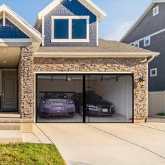 Magnetic Garage Screen Door for Single Double Garage