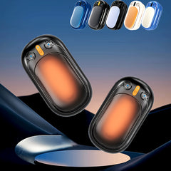 2pcs 4000mAh USB Hand Warmers for Outdoor Golf Camping Travel Christmas