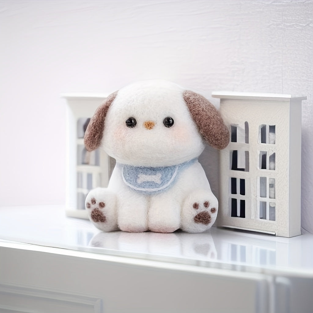 Dog Plush Felt DIY Kit Gift Doll Home Decor