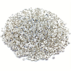 Alloy Mini Positioning Tube Beads for DIY Jewelry