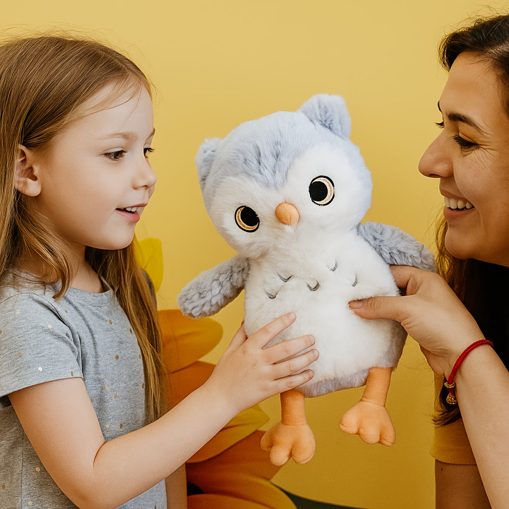 Soft Owl Plush Toy Elf Doll Plush Figures for Kids