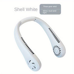 Bladeless USB Portable Neck Fan for Cooling