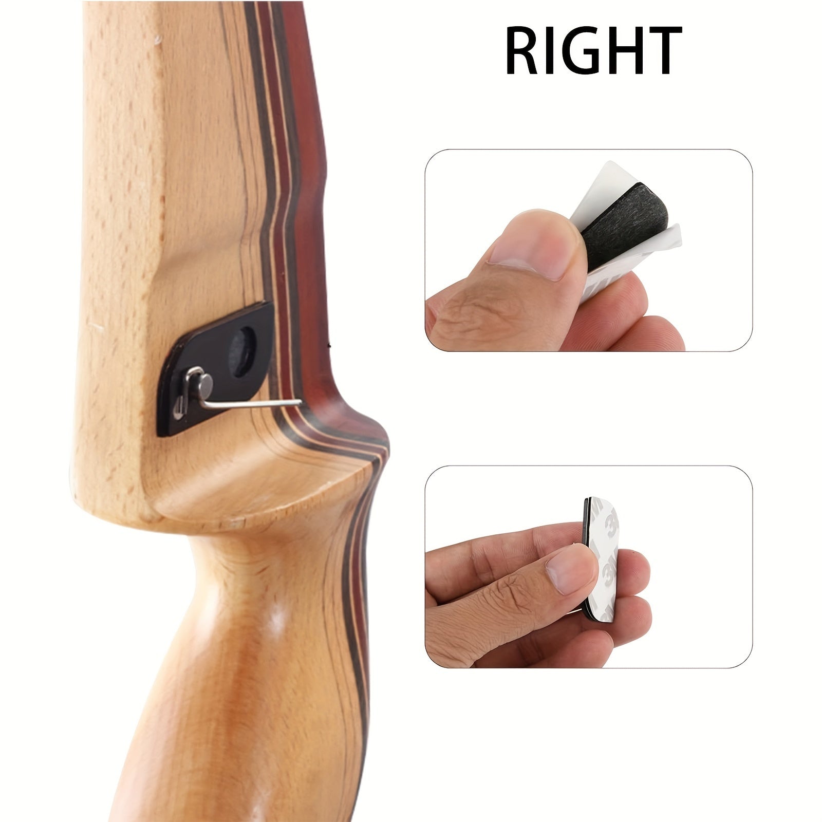 Magnetic Archery Arrow Rest for Recurve Bow