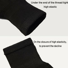 2pcs Winter Thickened Warm Knee Pads Wool Leg Sleeves Joint Protection