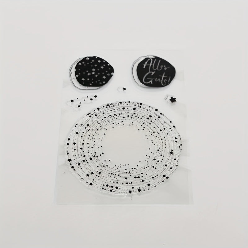 1pc Star DIY Scrapbook Cartoon Stamp