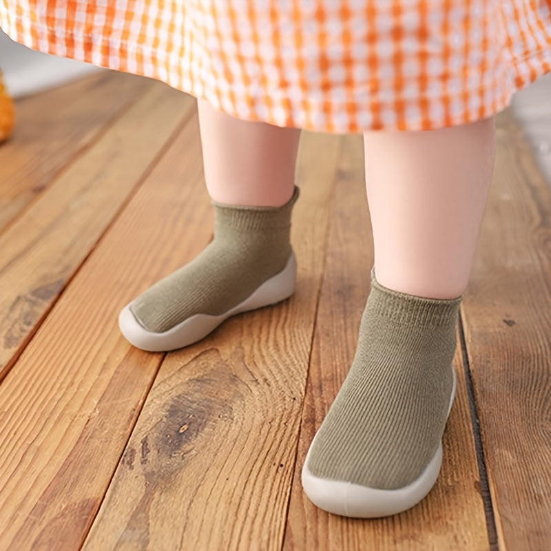 Toddler Non-Slip Sock Shoes with Fruit Print