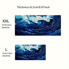 Anime Great Wave Off Art Large Mouse Pad Gamer PC Gaming Mouse Pad