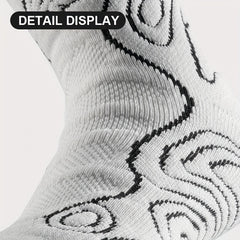 Thick Padded Combat Basketball Socks Breathable Crew Socks