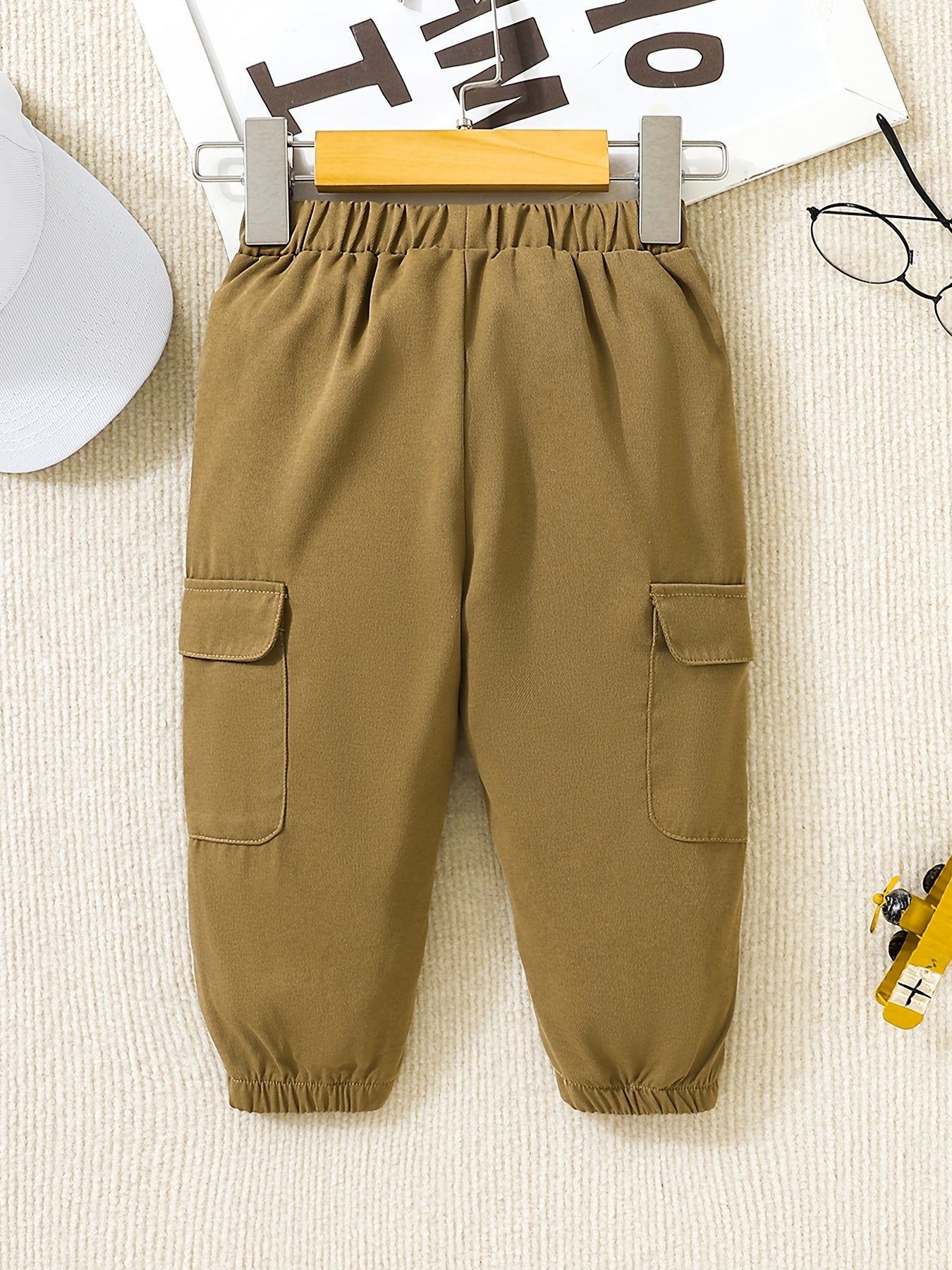 Toddler Baby Boy Cargo Pants With Pockets