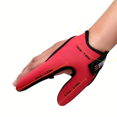 2-Finger Fishing Gloves Anti Slip Anti Cut Carp Tackle