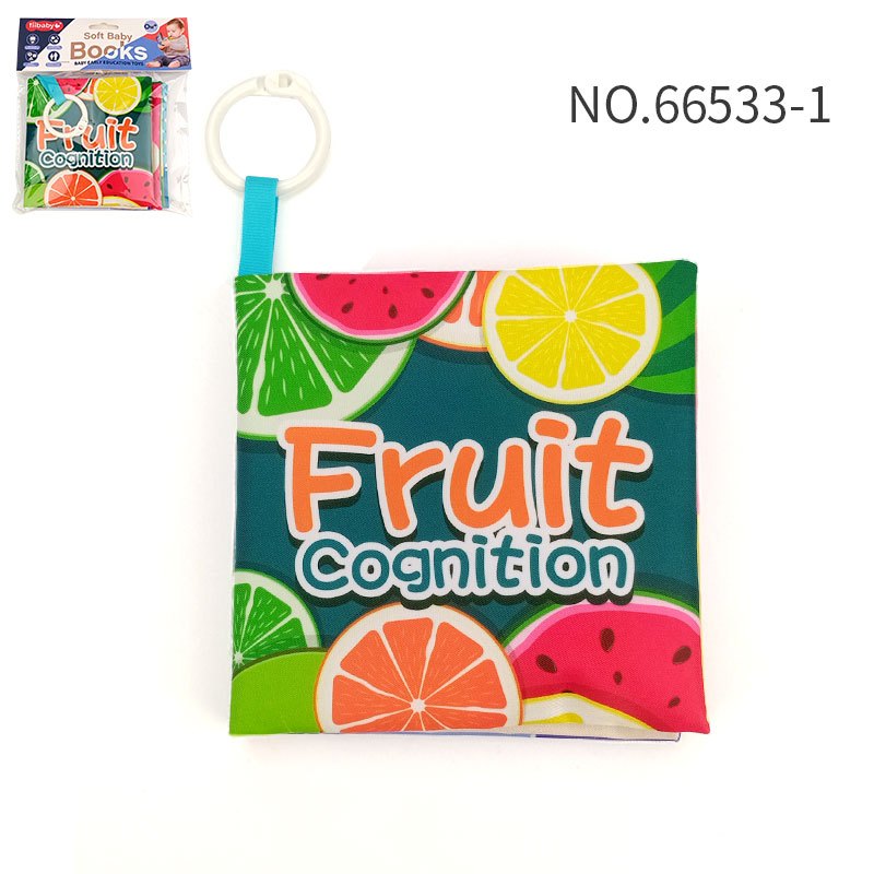 Kids' Cloth Book Early Education Chewable Literacy Toy