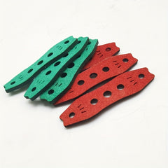 5pcs Slingshot Pouches Replacement Bands Anti Slip Microfiber Pouch 1 8mm Thick