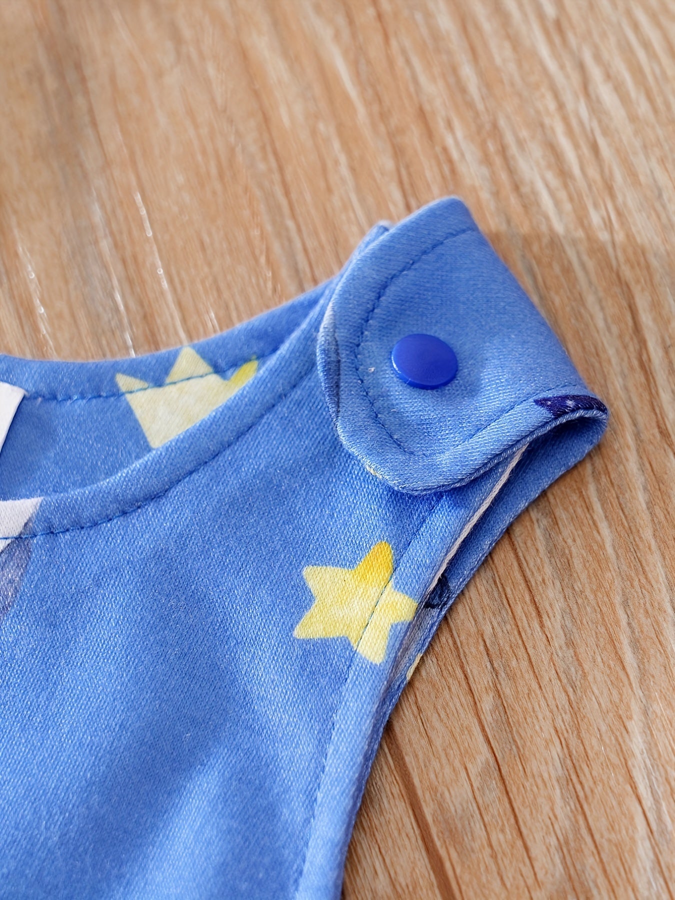 Baby Boys Whale Print Sleeveless Romper Comfortable Breathable