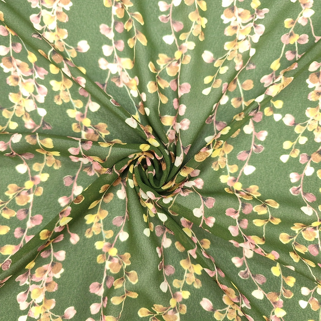 1yd Chiffon Fabric DIY Clothing Pants Dress Fabric Cut Size 1yard