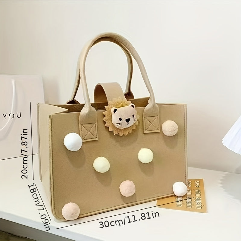 Felt Cloth Tote Bag Large Capacity Mommy Bag