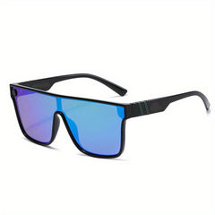 Square Frame Polarized Sunglasses Men's Unisex UV Protection
