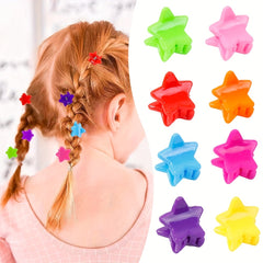 100pcs Star Hair Clips for Baby Girls Holiday Hair Accessories