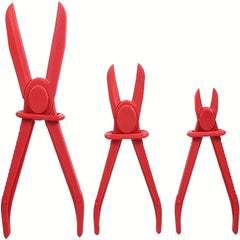 3pc Plastic Cutting Pliers Sealing Pliers Auto Repair Pliers