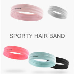 Sweat Absorbance Headband with Anti Drop Hair Band