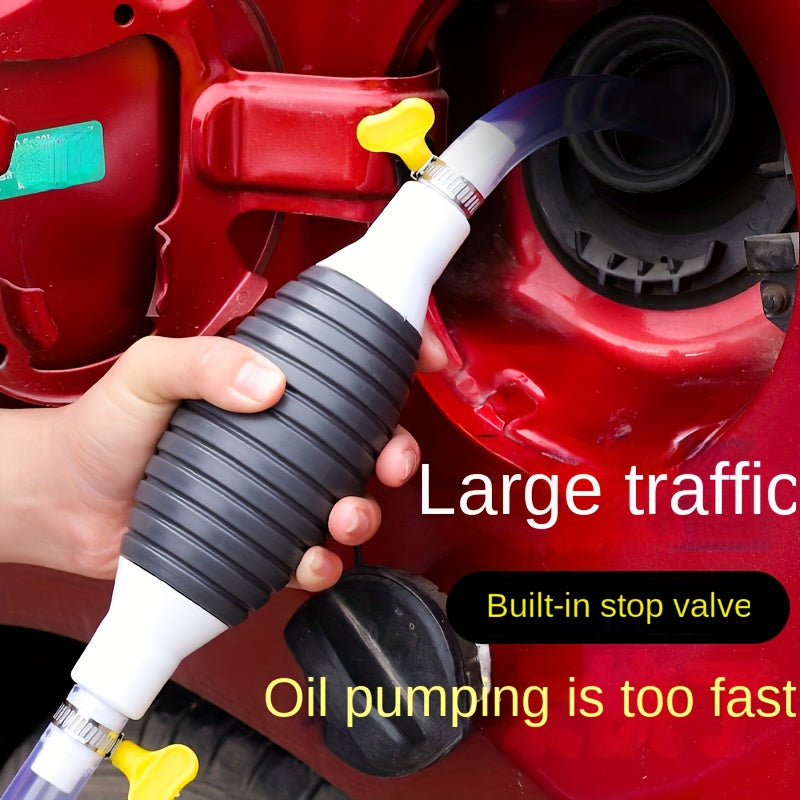 Manual Fuel Tank Suction Pipe Self-priming Gasoline Pump