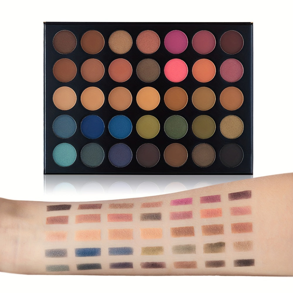 35 Colors Eyeshadow Palette Matte Long Lasting Cosmetics