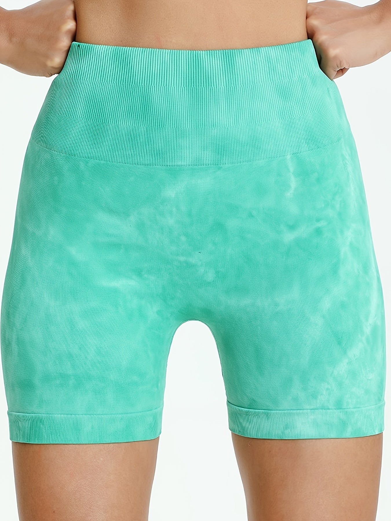 Dye Yoga Shorts Summer Running Sports Women's Activewear