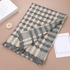 Floral Drawstring Scarf Shawl For Women Winter Warm Scarves