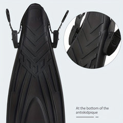 Professional Adjustable Diving Flippers for Snorkeling