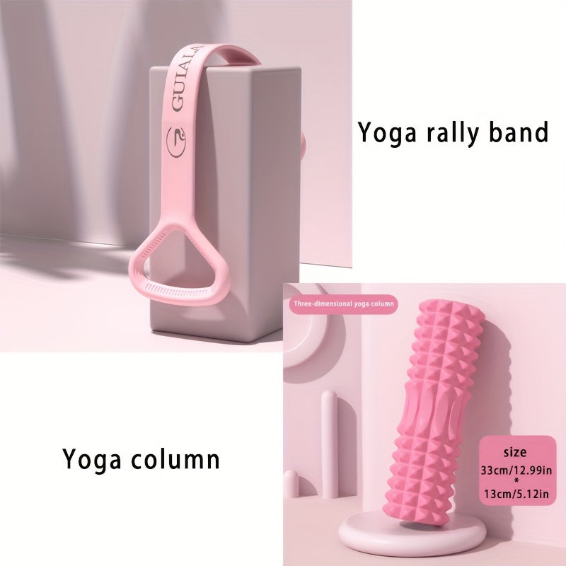 Arm & Back Training Elastic Rope Fitness Resistance Band Yoga Pilates Stretching