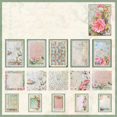 30pcs Vintage Style Nature Plants Flowers Mushroom Stickers Pack