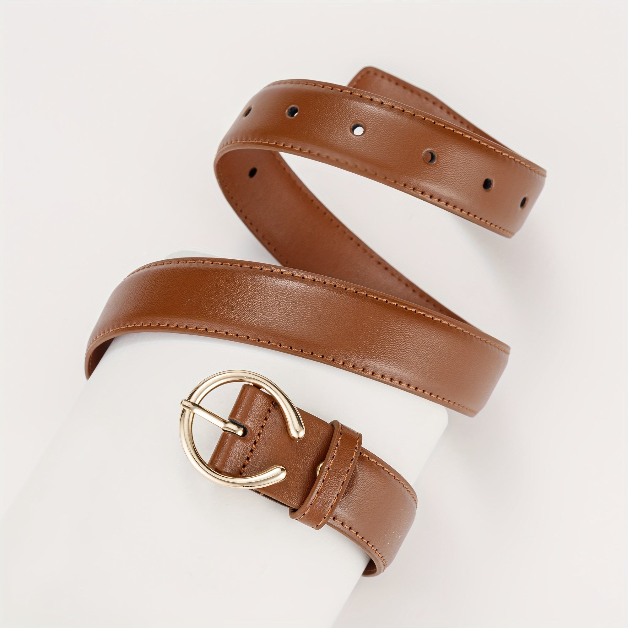 C Shaped Buckle Head Belt for Girls